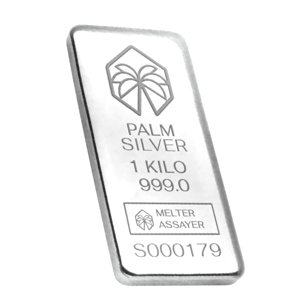 Palm Gold Refinery FZE – 1kg 999.0 Silver Bullion Bar